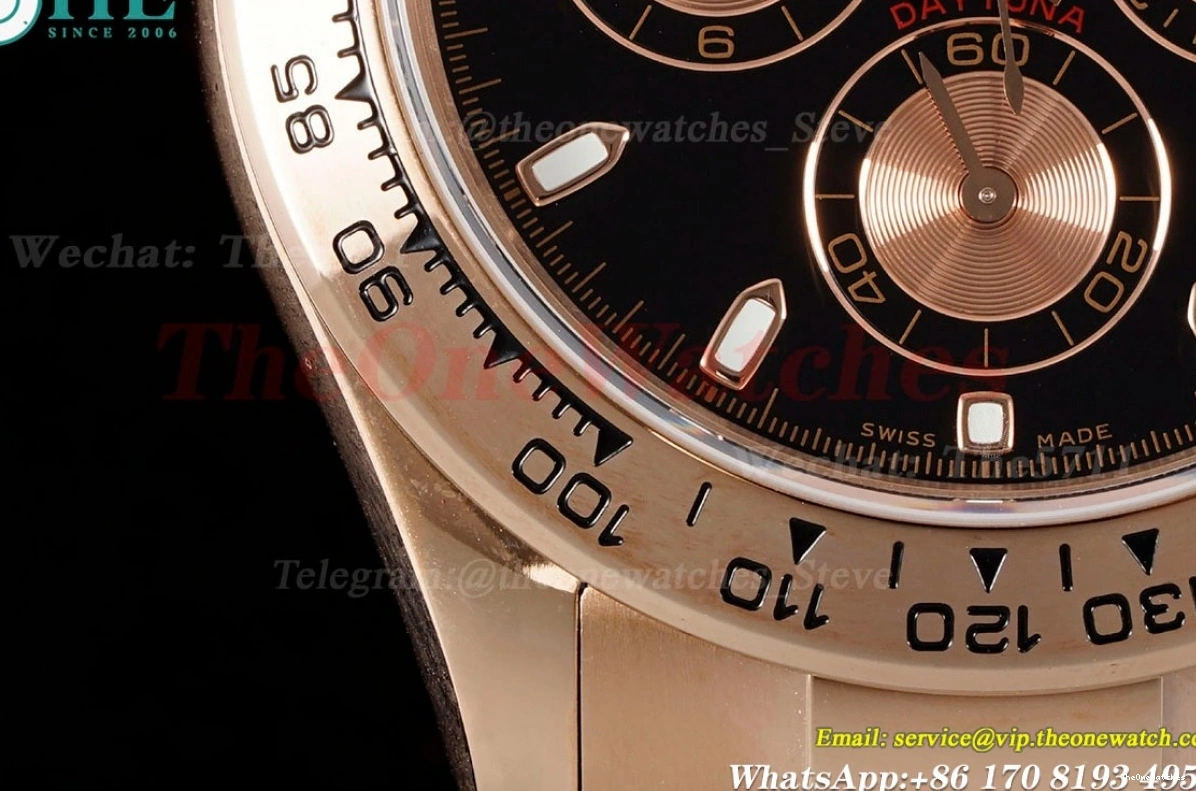 SH4130 Daytona 40mm Weight) Gold QF Black RG RG 116505 V3(Gain 0420